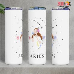 exciting Aries Girl Tumbler birthday zodiac presents for astrology lovers – ARIES-T0025