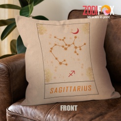 hot Sagittarius Moon Throw Pillow zodiac presents for astrology lovers – SAGITTARIUS-PL0026
