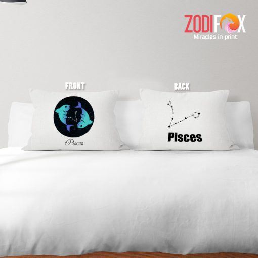 special Pisces Fish Throw Pillow zodiac presents for astrology lovers – PISCES-PL0027