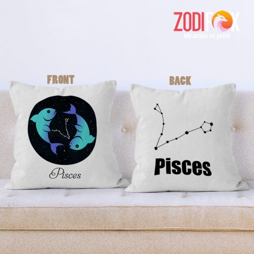 exciting Pisces Fish Throw Pillow astrology lover gifts – PISCES-PL0027