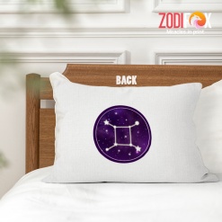 cool Gemini Energetic Throw Pillow astrology presents – GEMINI-PL0028