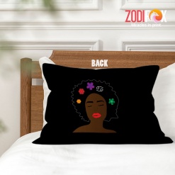 cool Cancer Woman Throw Pillow birthday zodiac sign gifts for astrology lovers – CANCER-PL0028