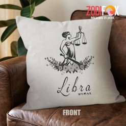 best Libra Venus Throw Pillow birthday zodiac sign gifts for horoscope and astrology lovers – LIBRA-PL0028