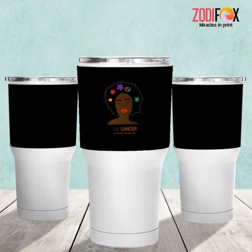 pretty Cancer Lady Tumbler zodiac related gifts – CANCER-T0028