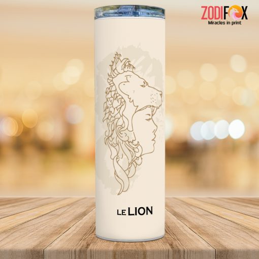 funny Leo Lion Tumbler astrology horoscope zodiac gifts for man and woman – LEO-T0028