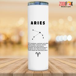affordable Aries Simple Tumbler astrology gifts – ARIES-T0029