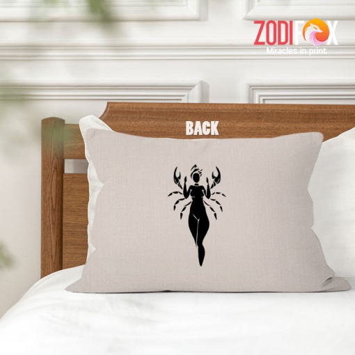 affordable Cancer Sympathetic Throw Pillow birthday zodiac sign gifts for astrology lovers – CANCER-PL0003