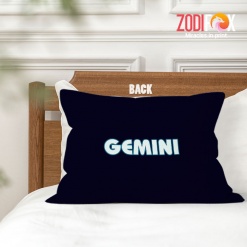 hot Gemini Humorous Throw Pillow zodiac inspired gifts – GEMINI-PL0003