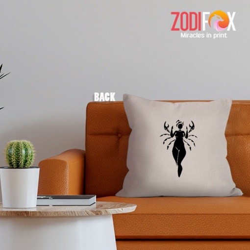 special Cancer Sympathetic Throw Pillow zodiac sign presents – CANCER-PL0003