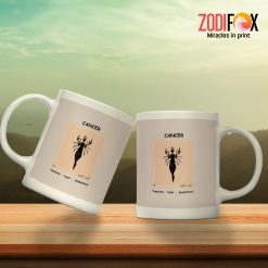 nice Cancer Loyal Mug zodiac gifts for astrology lovers – CANCER-M0003