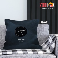 awesome Gemini Night Throw Pillow zodiac lover gifts – GEMINI-PL0030