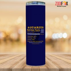 great Aquarius Facts Tumbler zodiac sign gifts for astrology lovers – AQUARIUS-T0030