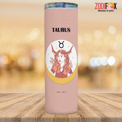 wonderful Taurus Female Tumbler birthday zodiac sign presents for astrology lovers – TAURUS-T0030