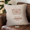 hot Cancer Crab Throw Pillow birthday zodiac gifts for astrology lovers – CANCER-PL0031