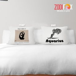 pretty Aquarius Man Throw Pillow zodiac sign presents for astrology lovers – AQUARIUS-PL0032