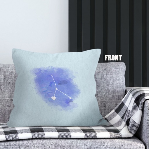 best Cancer Watercolor Throw Pillow zodiac gifts for horoscope and astrology lovers – CANCER-PL0032