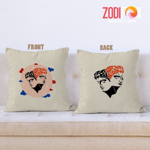 special Gemini Man Throw Pillow zodiac gifts and collectibles – GEMINI-PL0032