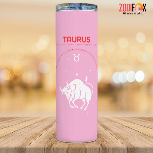 interested Taurus Devoted Tumbler astrology gifts – TAURUS-T0032