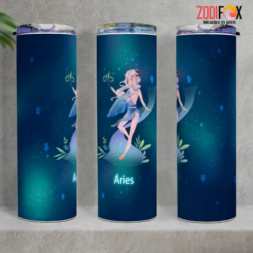 meaningful Aries Girl Tumbler birthday zodiac sign presents for horoscope and astrology lovers – ARIES-T0032