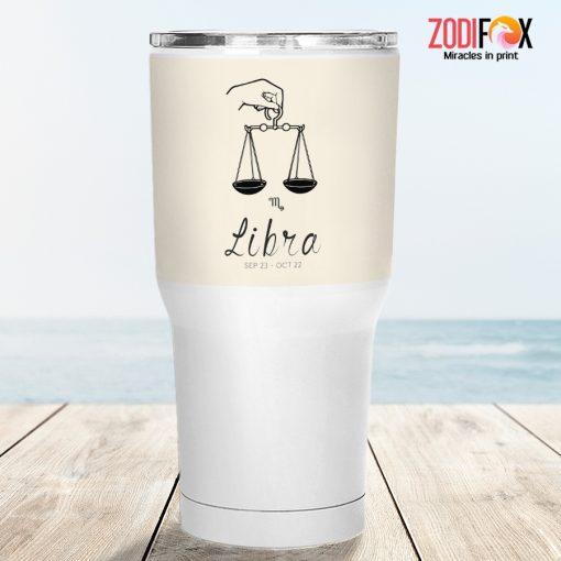 awesome Libra Symbol Tumbler birthday zodiac presents for horoscope and astrology lovers – LIBRA-T0033