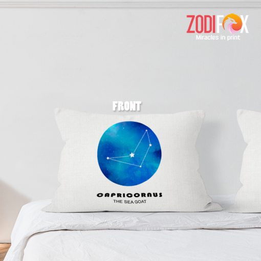 novelty Capricorn Galaxy Throw Pillow zodiac sign presents for astrology lovers – CAPRICORN-PL0034
