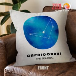 funny Capricorn Galaxy Throw Pillow astrology presents – CAPRICORN-PL0034