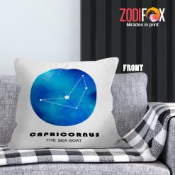 awesome Capricorn Galaxy Throw Pillow astrology gifts – CAPRICORN-PL0034