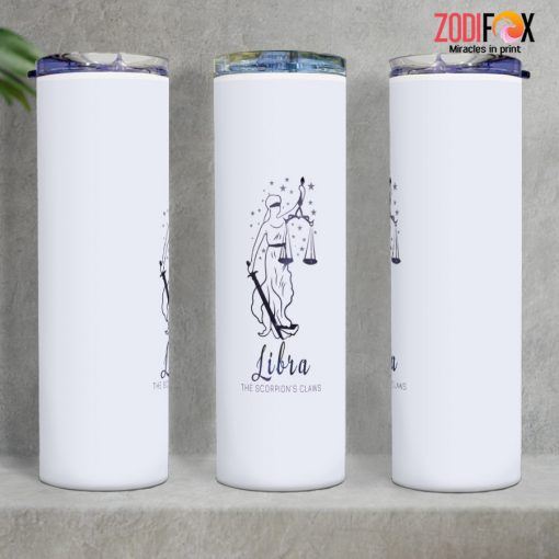 dramatic Libra Claws Tumbler zodiac gifts for astrology lovers – LIBRA-T0034