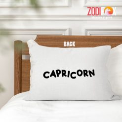 lovely Capricorn Reliable Throw Pillow birthday zodiac gifts for horoscope and astrology lovers – CAPRICORN-PL0036