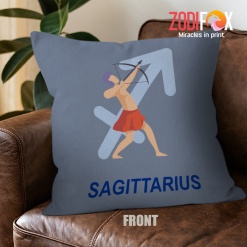 latest Sagittarius Man Throw Pillow astrology horoscope zodiac gifts for boy and girl – SAGITTARIUS-PL0036