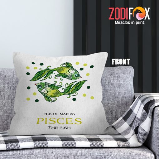 various Pisces Fish Throw Pillow gifts based on zodiac signs – PISCES-PL0036