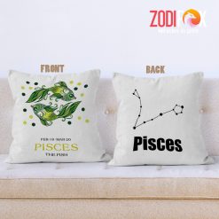 exciting Pisces Fish Throw Pillow zodiac gifts and collectibles – PISCES-PL0036