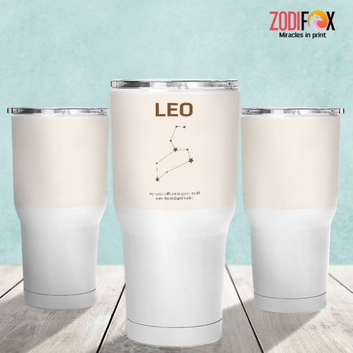 favorite unique Leo Star Tumbler zodiac birthday gifts zodiac sign presents for horoscope and astrology lovers – LEO-T0036