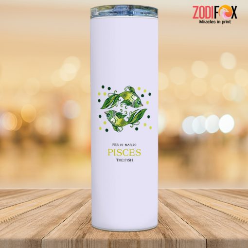 lively Pisces Modern Tumbler birthday zodiac sign presents for astrology lovers – PISCES-T0036