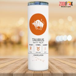 pretty Taurus Zodiac Tumbler zodiac inspired gifts – TAURUS-T0037