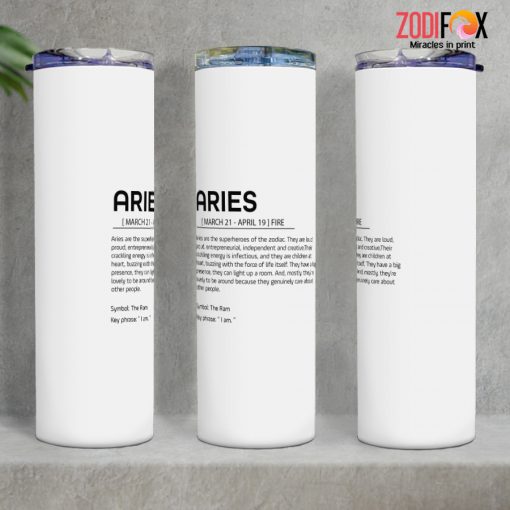 hot Aries Energy Tumbler zodiac-themed gifts – ARIES-T0037