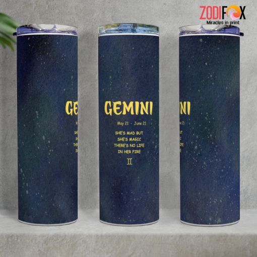 hot Gemini Life Tumbler birthday zodiac gifts for horoscope and astrology lovers – GEMINI-T0037