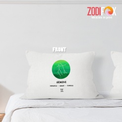 cute Gemini Smart Throw Pillow signs of the zodiac gifts – GEMINI-PL0038