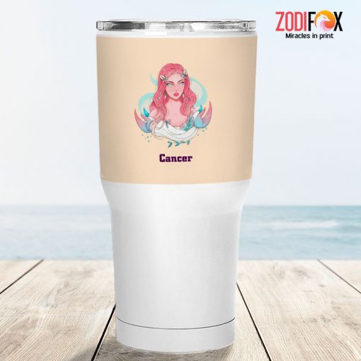 cool Cancer Mermaid Tumbler zodiac presents for astrology lovers – CANCER-T0038