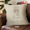 cool Scorpio Ambitious Throw Pillow birthday zodiac gifts for astrology lovers – SCORPIO-PL0039