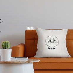 nice Cancer Zodiac Throw Pillow zodiac sign gifts for astrology lovers – CANCER-PL0039