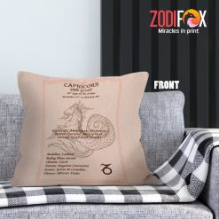 cheap Capricorn Patient Throw Pillow gifts based on zodiac signs – CAPRICORN-PL0004