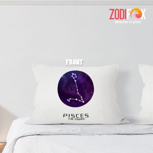 beautiful Pisces Galaxy Throw Pillow zodiac inspired gifts – PISCES-PL0040
