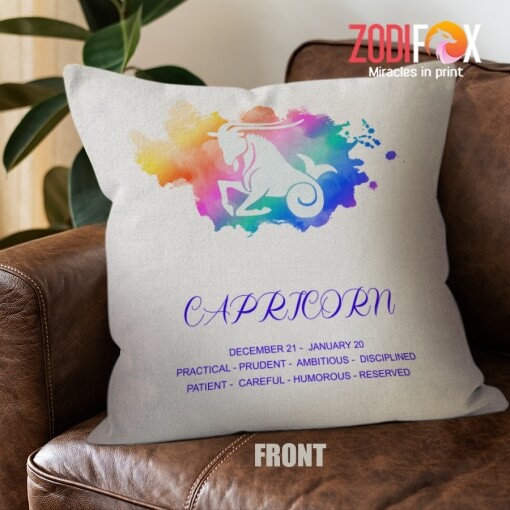 special Capricorn Careful Throw Pillow astrology presents – CAPRICORN-PL0040