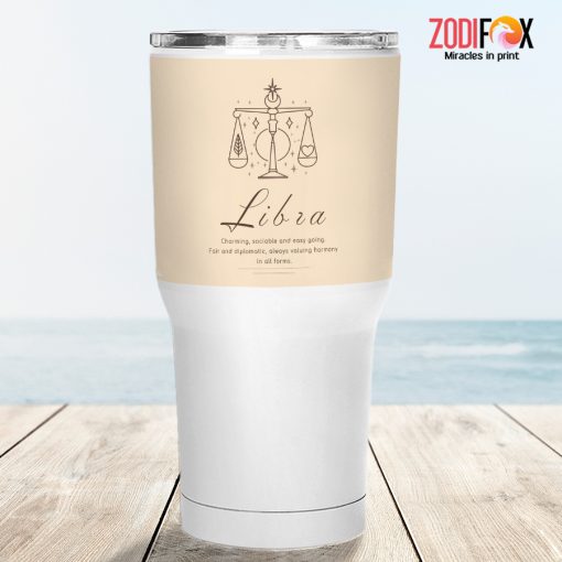 dramatic Libra Charming Tumbler astrology lover gifts – LIBRA-T0040