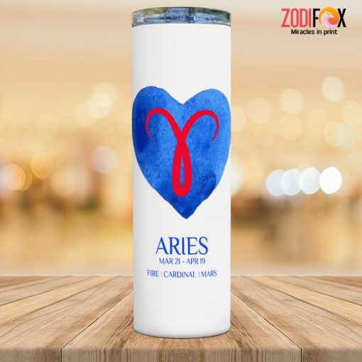 special Aries Heart Tumbler astrology lover presents – ARIES-T0040