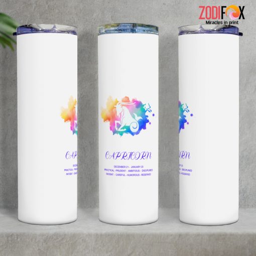 dramatic Capricorn Prudent Tumbler birthday zodiac sign gifts for astrology lovers – CAPRICORN-T0040