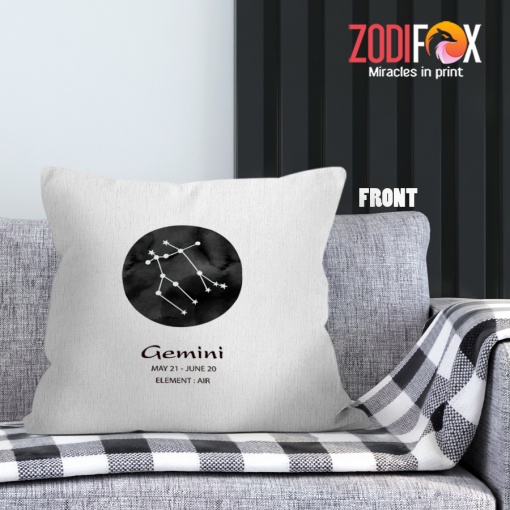 amazing Gemini Element Throw Pillow zodiac lover gifts – GEMINI-PL0041