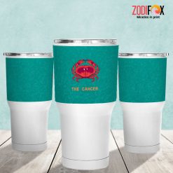 meaningful Cancer Crab Tumbler birthday zodiac presents for astrology lovers – CANCER-T0041