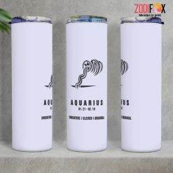 wonderful Aquarius Clever Tumbler birthday zodiac sign presents for horoscope and astrology lovers – AQUARIUS-T0041